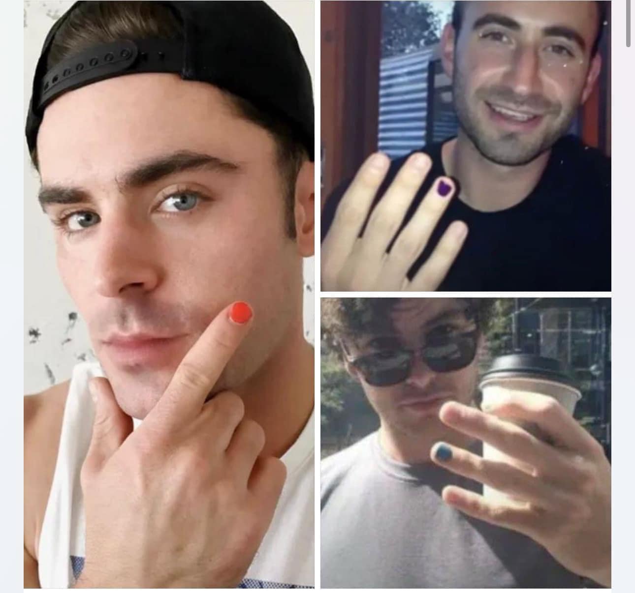 If you see a man with one painted fingernail, here’s what it means - Story
