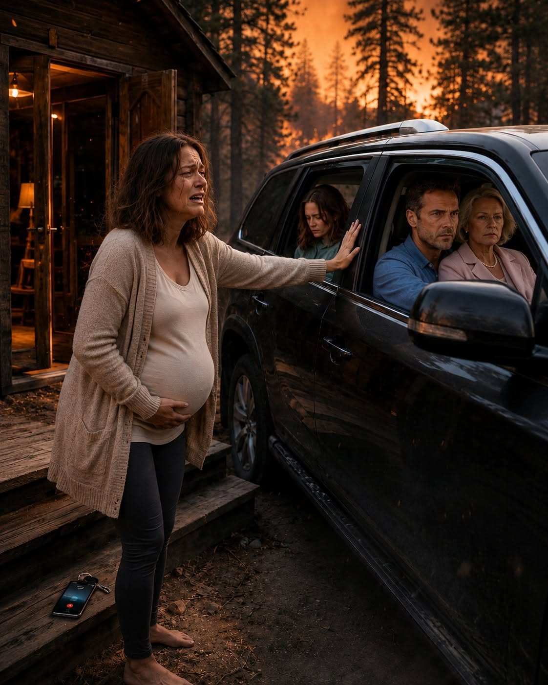 My Husband Left Me During a Wildfire Evacuation—The Unexpected Reunion Changed Everything