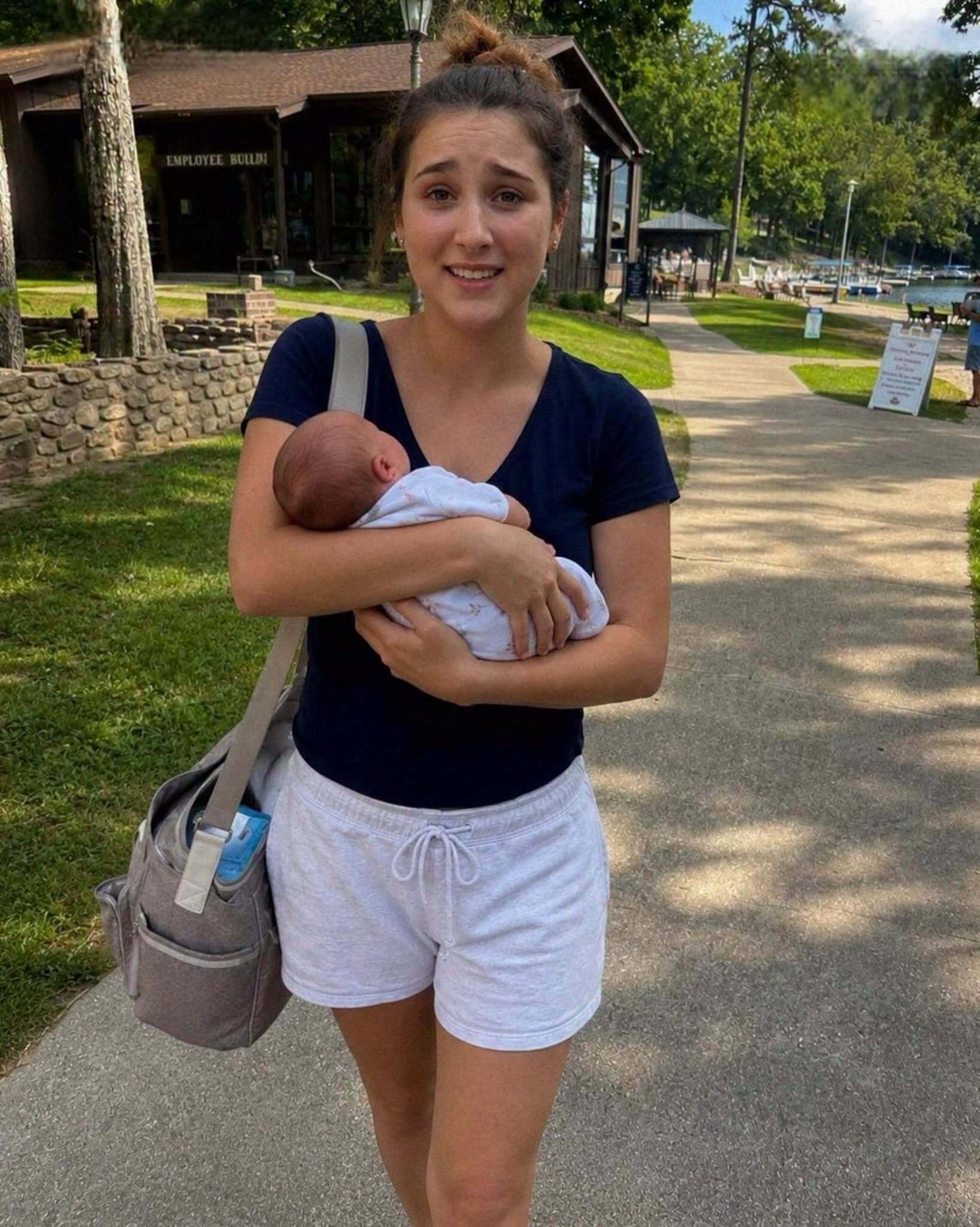I Picked Up My Daughter After Work—Then She Walked Out Carrying a Newborn