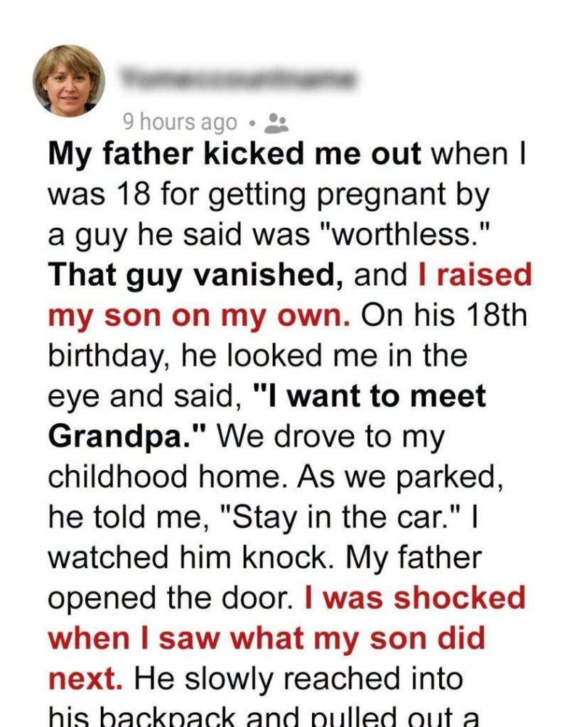 My Dad Asked Me to Leave When I Needed Him Most — Years Later, My Son Knocked on His Door